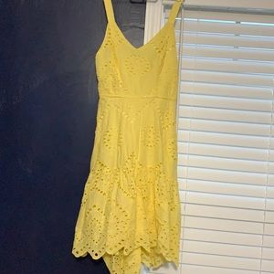 Cute yellow dress you can wear anywhere.